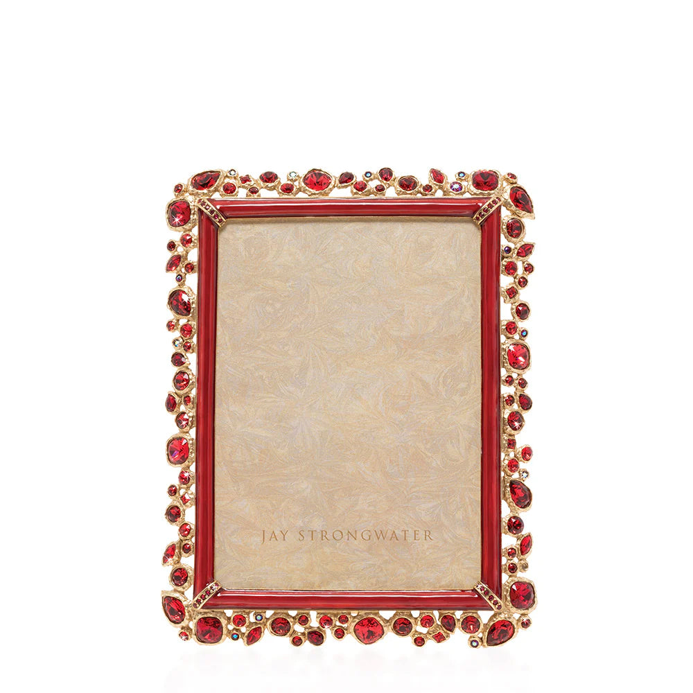 Leslie Bejeweled Ruby Frame – LG Gallery
