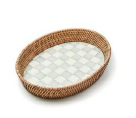 Check Receiving Tray Sterling Check Serving Tray – LG Gallery